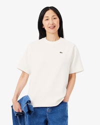 T-shirt oversize en piqué double-face