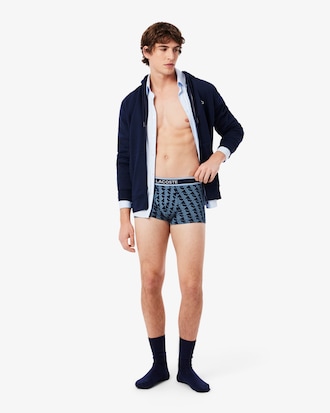 Lot de 3 boxers courts monogramme