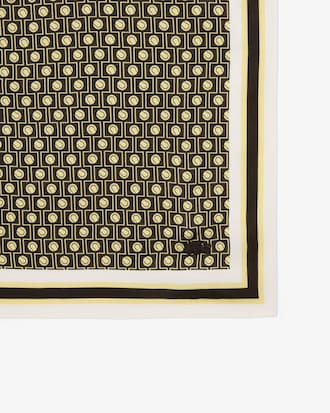 Foulard imprimé en satin