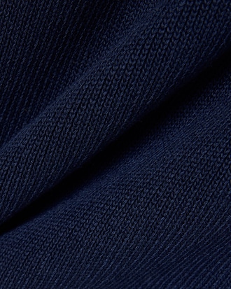Pull col polo zipp&eacute; Tennis H&eacute;ritage badge