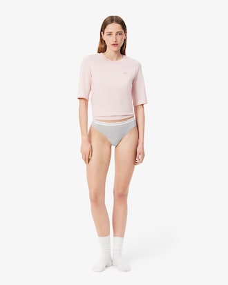 Lot de 3 strings coton stretch