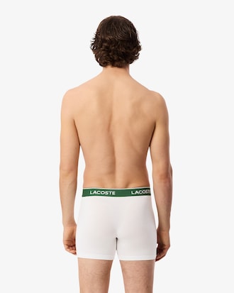Lot de 3 boxers longs coton stretch