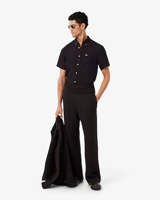 Chemise manches courtes en lin