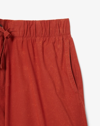 Pantalon oversize en toile de coton