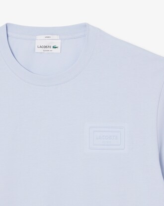 T-shirt jersey marquage emboss&eacute;