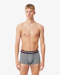 Lot de 3 boxers courts coton stretch