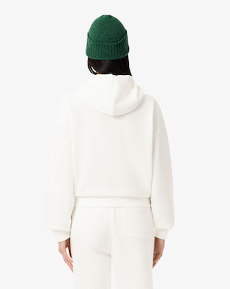 Sweatshirt oversize à capuche siglé