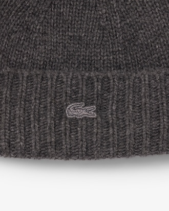 Bonnet en laine maille 3D
