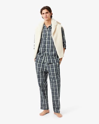 Ensemble de pyjama popeline à carreaux