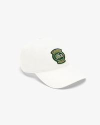 Casquette coton avec badge