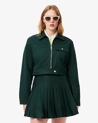 Veste courte relaxed fit