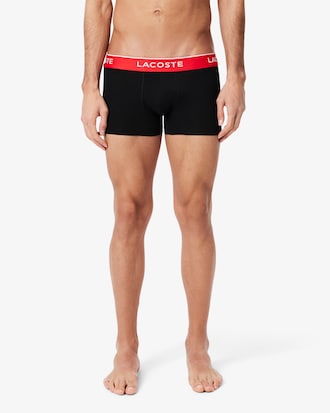 Lot de 3 boxers courts coton stretch