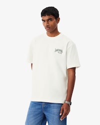 T-shirt jersey coton &eacute;pais broderie