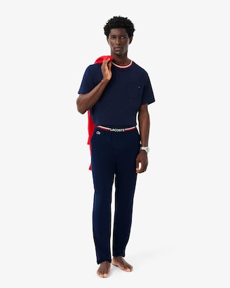 Pantalon de pyjama ceinture tricolore