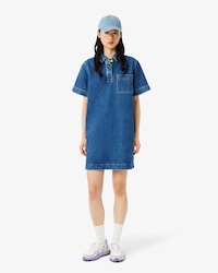 Robe oversize denim de coton