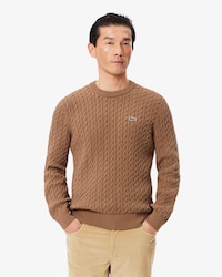 Pull torsad&eacute; coton