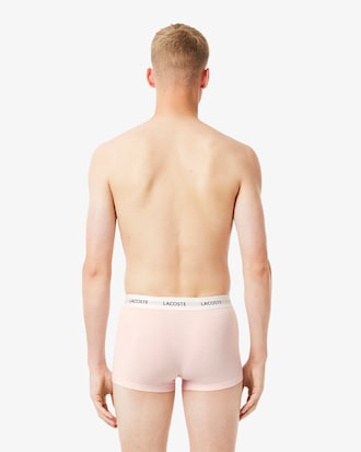 Lot de 3 boxers courts coton stretch