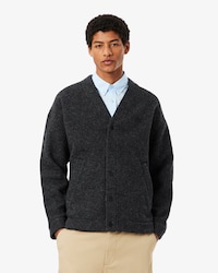Cardigan oversize laine