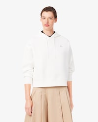 Sweatshirt oversize &agrave; capuche ajustable