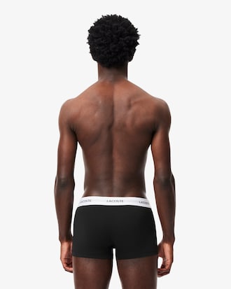 Lot de 3 boxers courts coton stretch