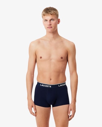 Lot de 3 boxers courts coton stretch