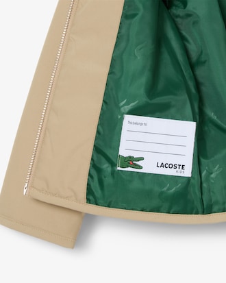 Blouson Harrington twill d&eacute;perlant