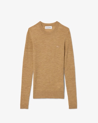 Pull maille 3D laine m&eacute;rinos