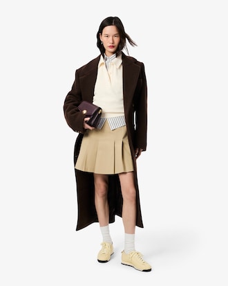 Chemise oversize en popeline de coton