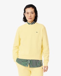 Sweatshirt col rond relaxed fit molleton