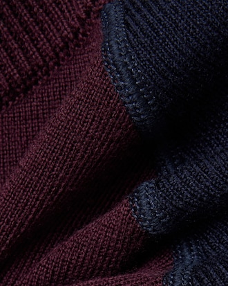 Pull color-block R&eacute;&eacute;dition d'Archives