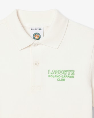 Polo Tennis Édition Roland-Garros en Piqué