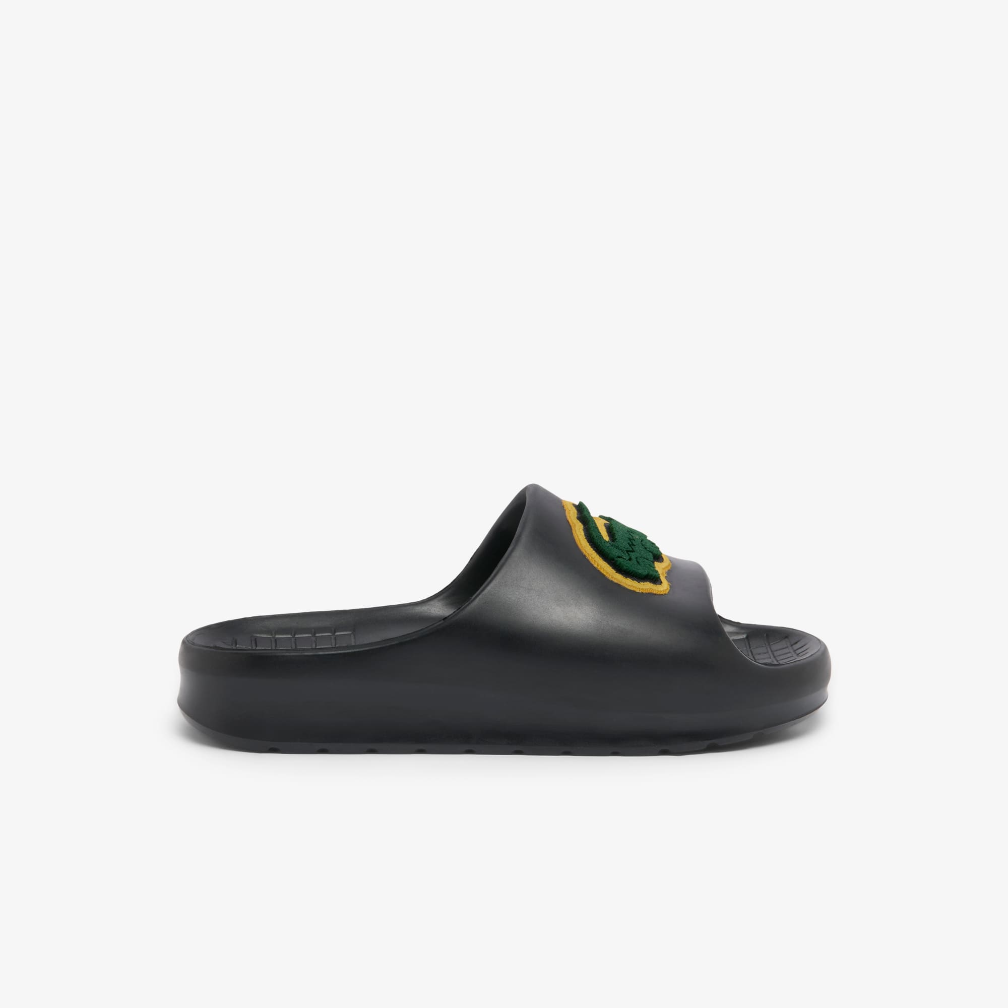 Lacoste Claquettes Serve Slide 2.0 femme Taille 38 Noir
