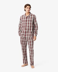 Ensemble de pyjama popeline à carreaux