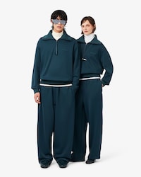 Pantalon de surv&ecirc;tement satin&eacute; loose fit D&eacute;fil&eacute;
