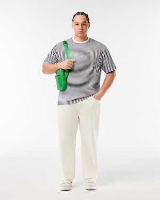 T-shirt coton épais rayé