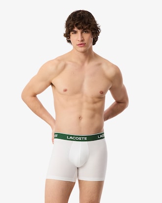 Lot de 3 boxers longs coton stretch