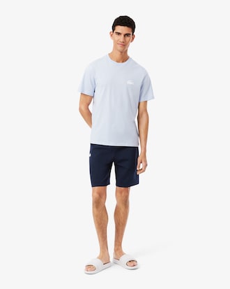 Short de pyjama straight fit molleton