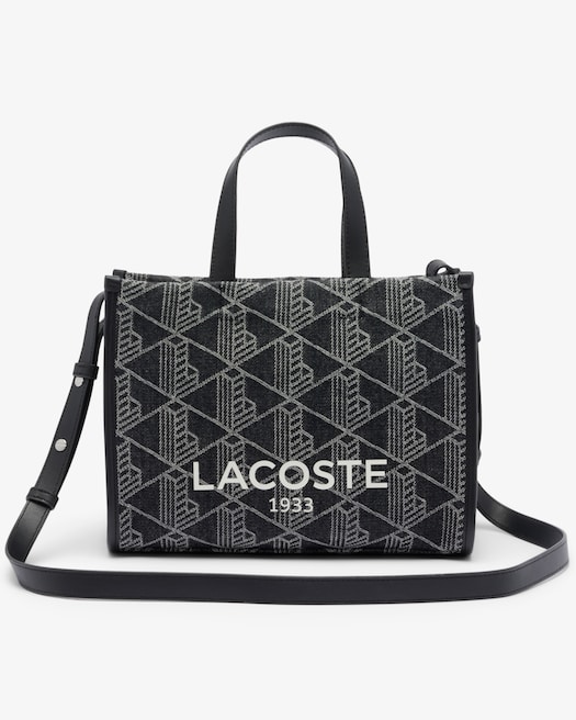 Mono Jacquard Denim Noir