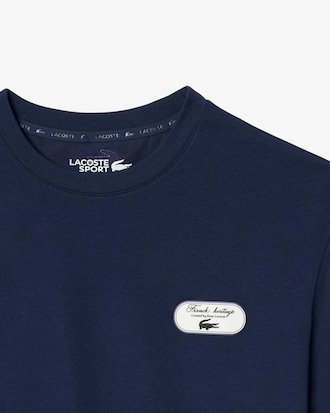 T-shirt Tennis H&eacute;ritage badge oversize