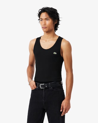 D&eacute;bardeur slim fit coton c&ocirc;tel&eacute;