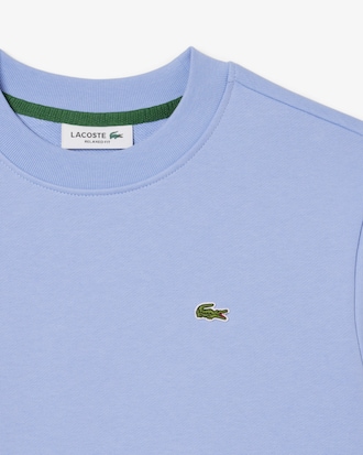 Sweatshirt relaxed fit col rond molleton