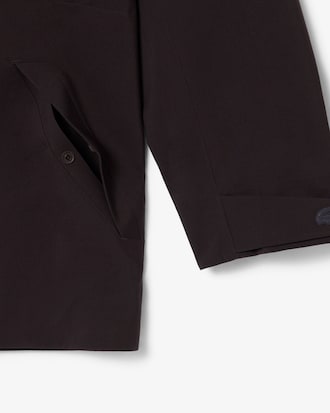 Parka mi-longue oversize imperm&eacute;able