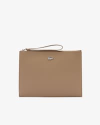 Pochette Anna en toile enduite piquée