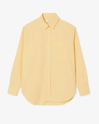 Chemise oversize en popeline de coton