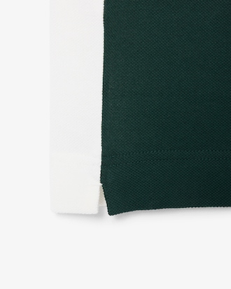 Polo Petit Piqu&eacute; color-block classic fit
