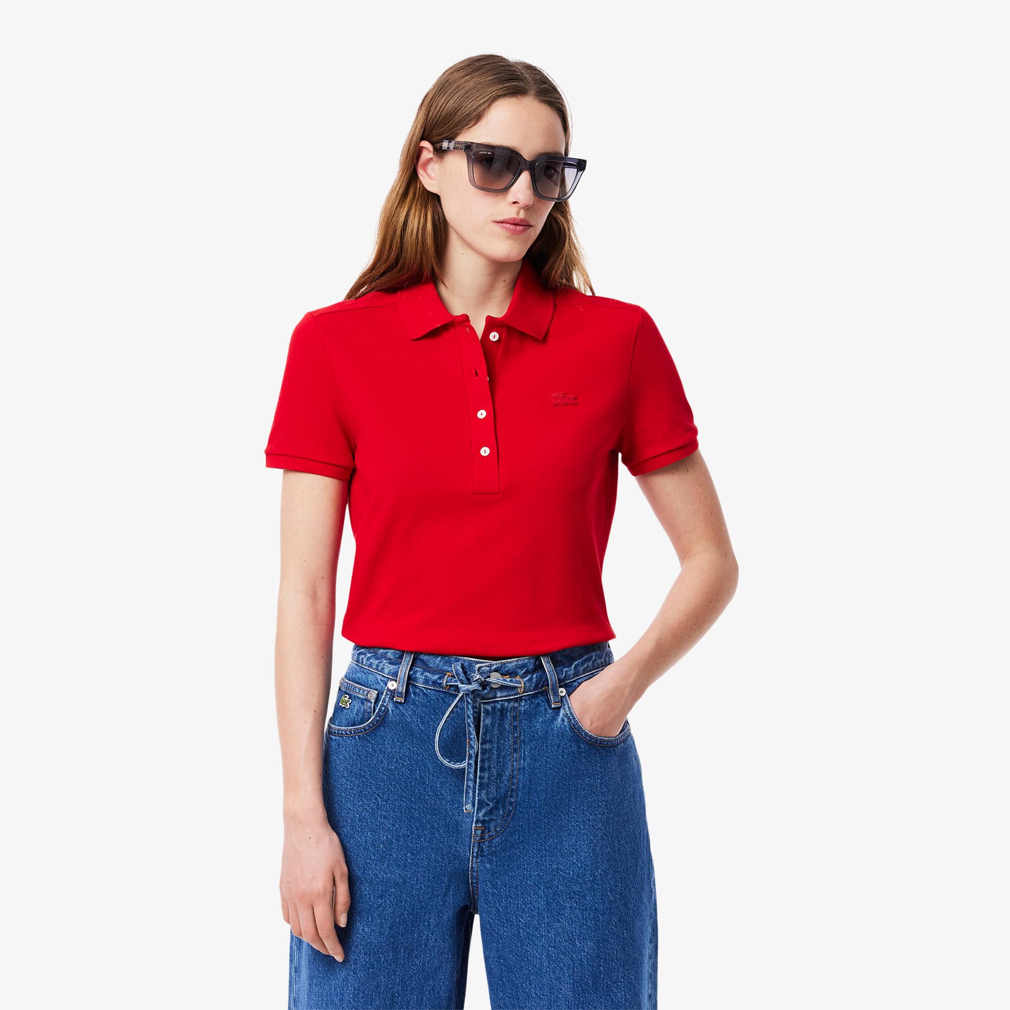 polo lacoste slim fit femme