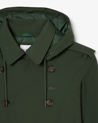 Trench-coat déperlant coupe-vent