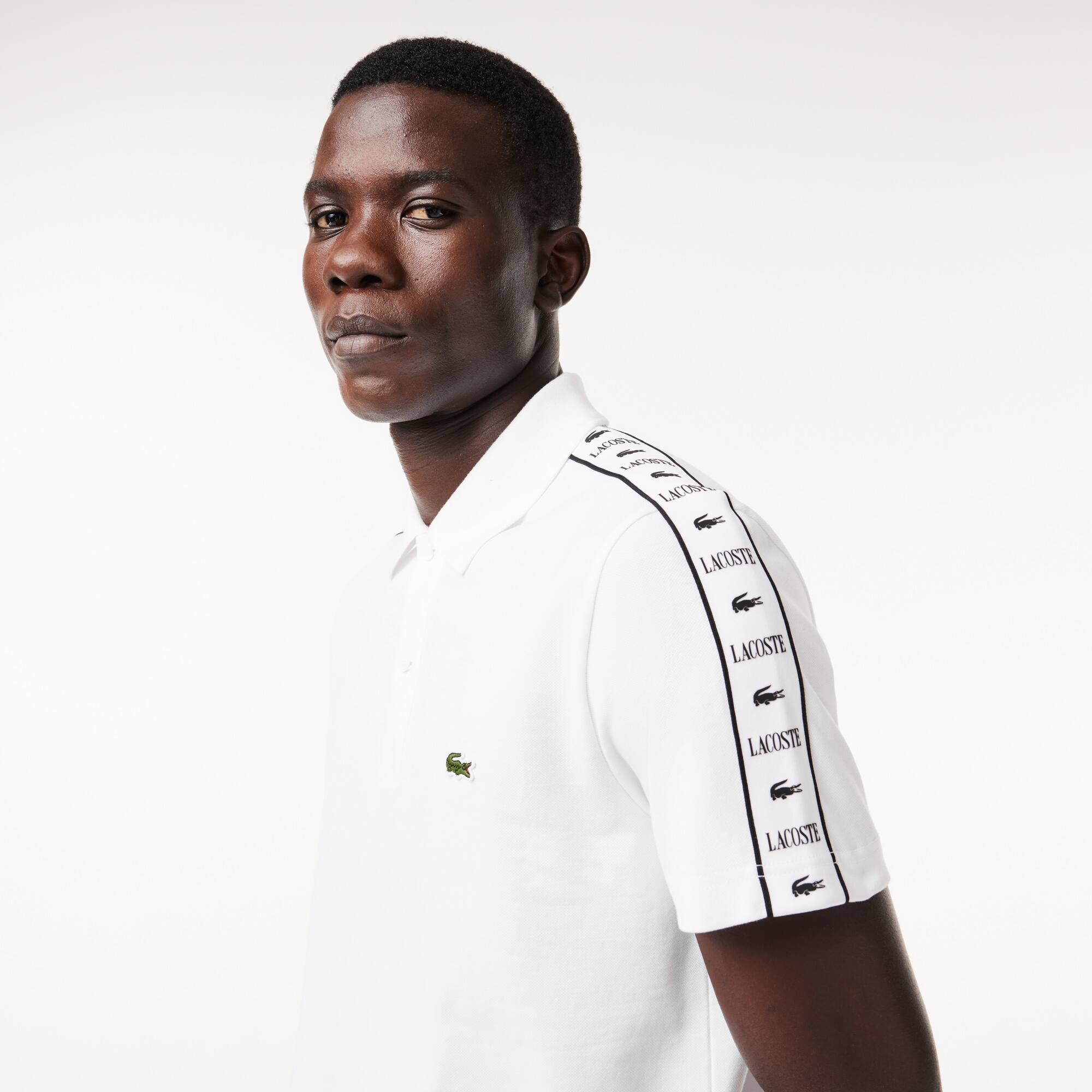 Polo regular fit en mini Pique stretch