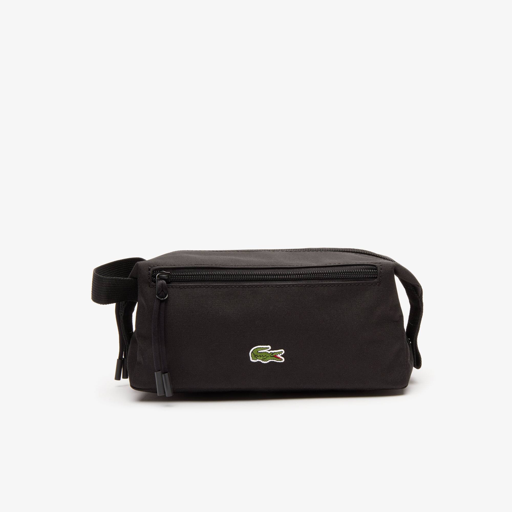 Lacoste Trousse de toilette Néocroc en toile unie Taille Taille unique Noir