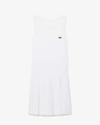 Robe pliss&eacute;e Tennis stretch bi-mati&egrave;re